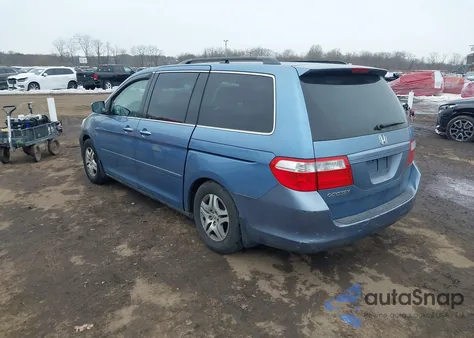 2006 Honda Odyssey Ex z USA, uszkodzony, nr VIN 5FNRL38486B115169